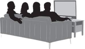 Watching TV