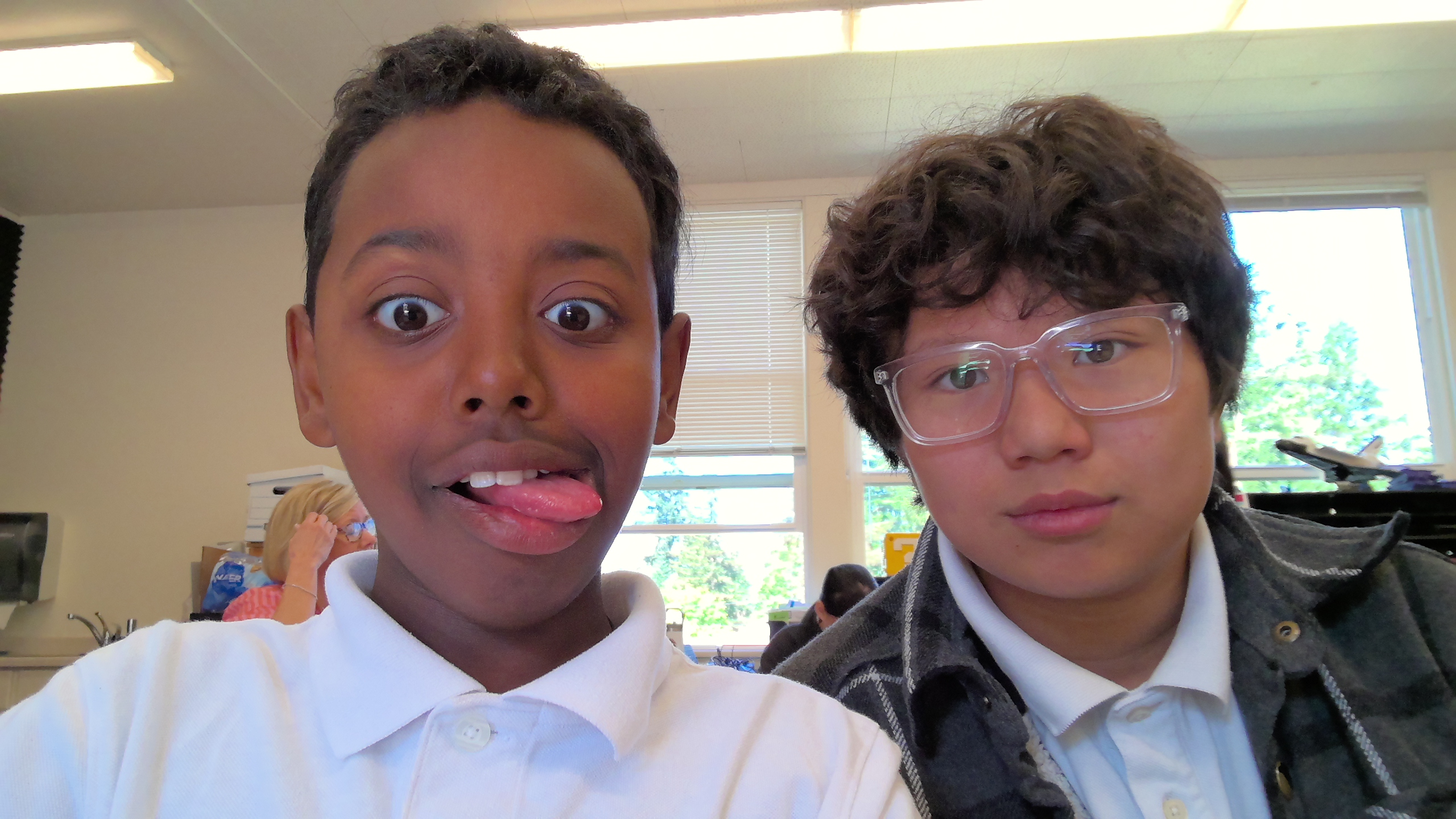 a picture of Natnael and Logan the authors of this website