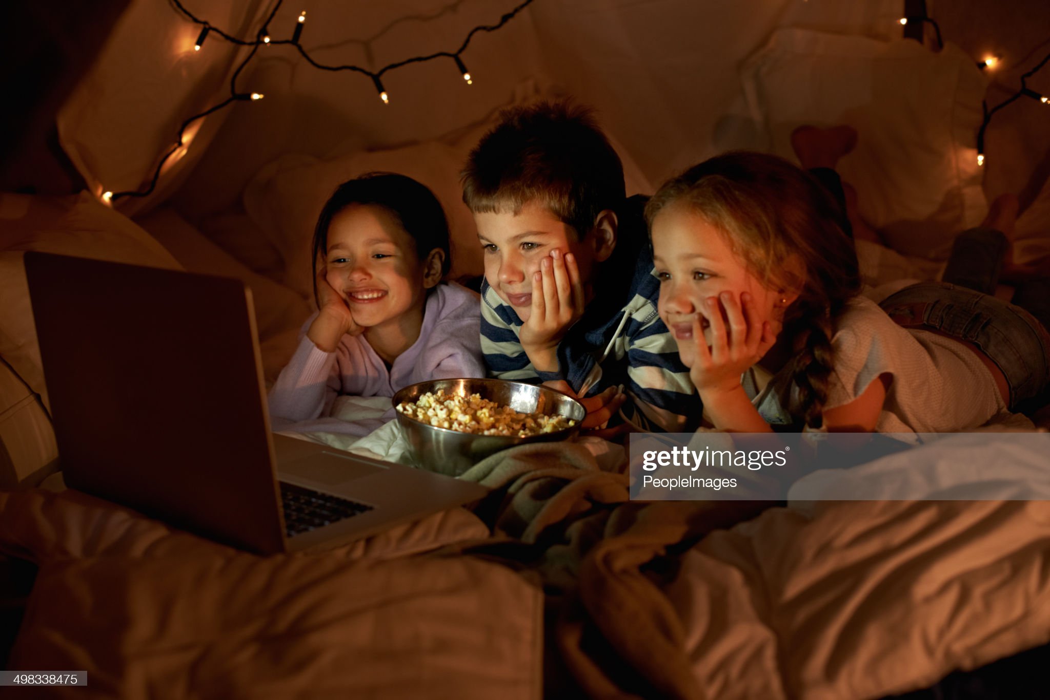 Trampoline sleepove