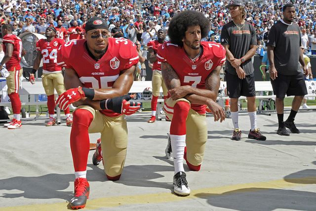 Kneeling during the Anthem