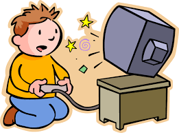 Boy Playing Videogames