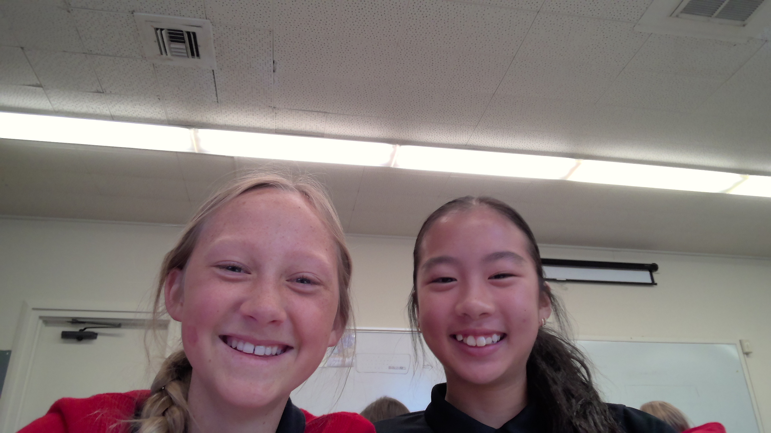 Makena Chang and Rose Mcconnell