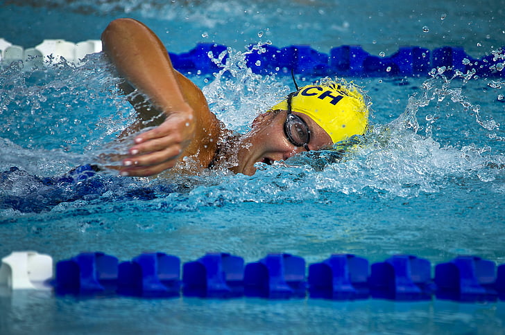 competitive swimmer