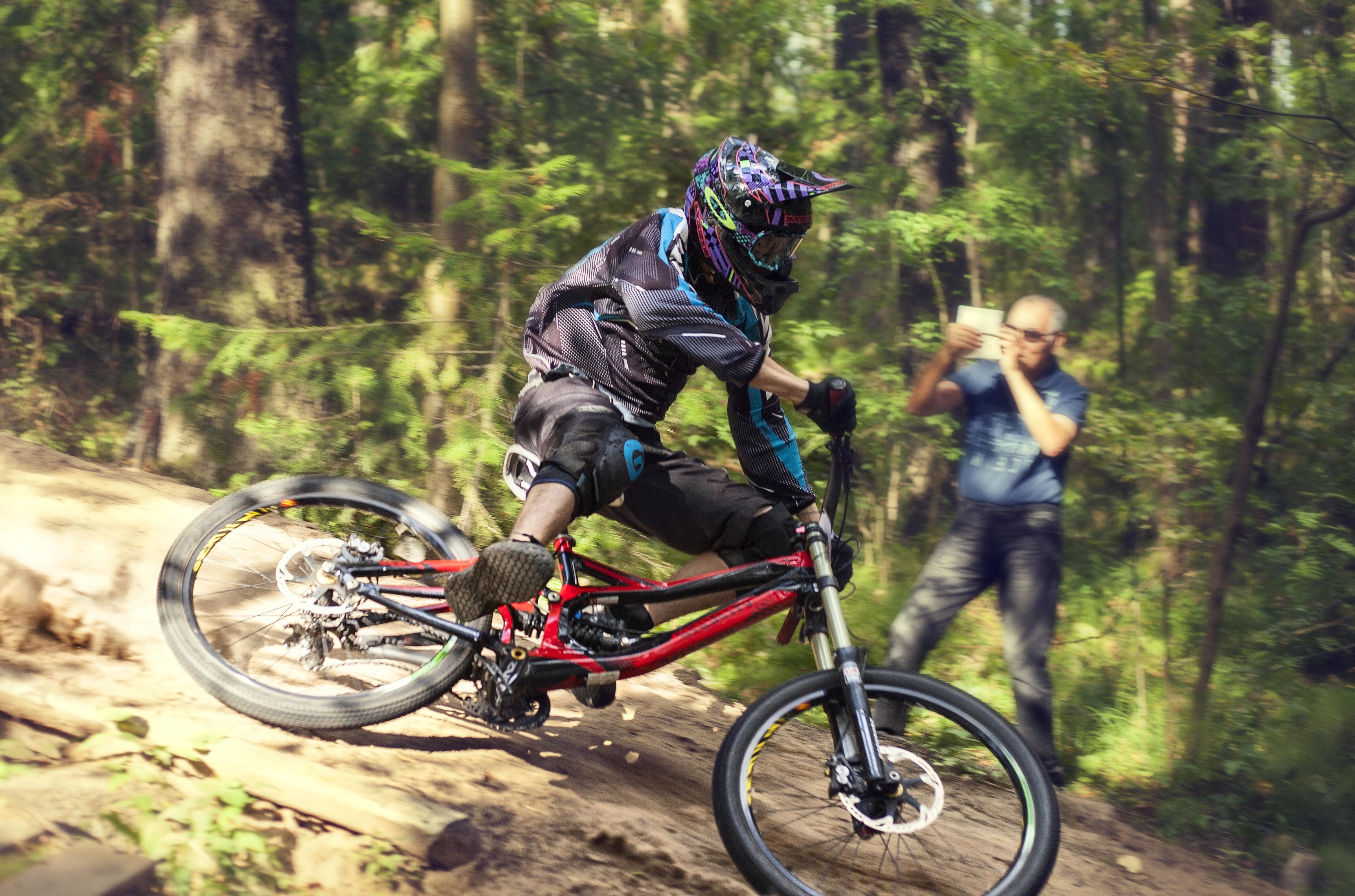 mountain biking