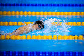 Katie Ledecky swimming