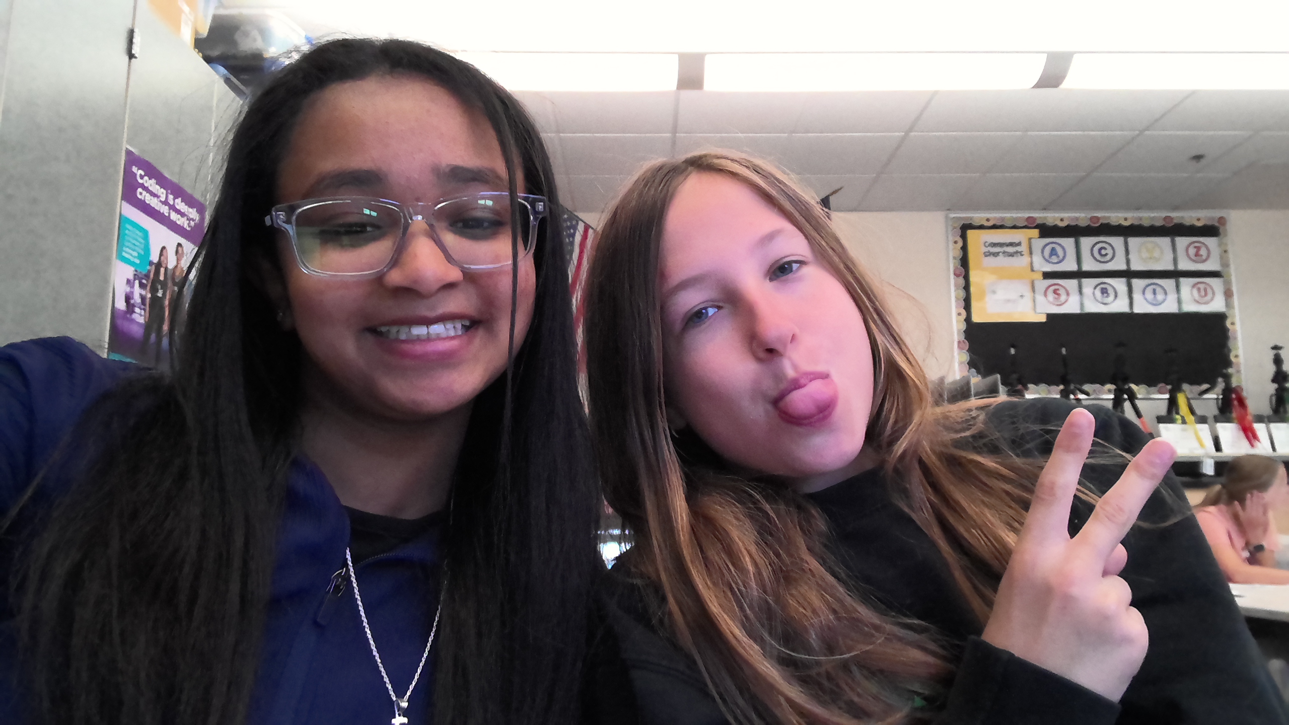 Tayslee and Eliana