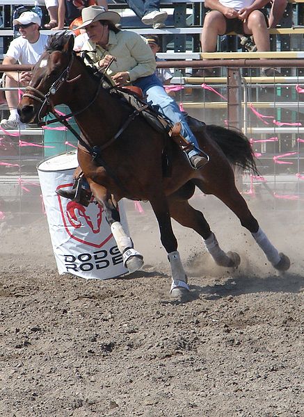barrel racing