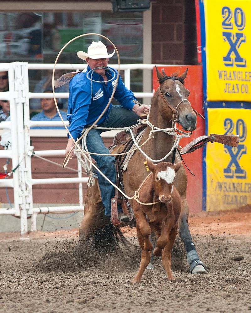 roping