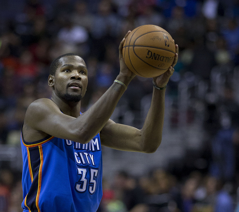 Kevin Durant Free Throw
