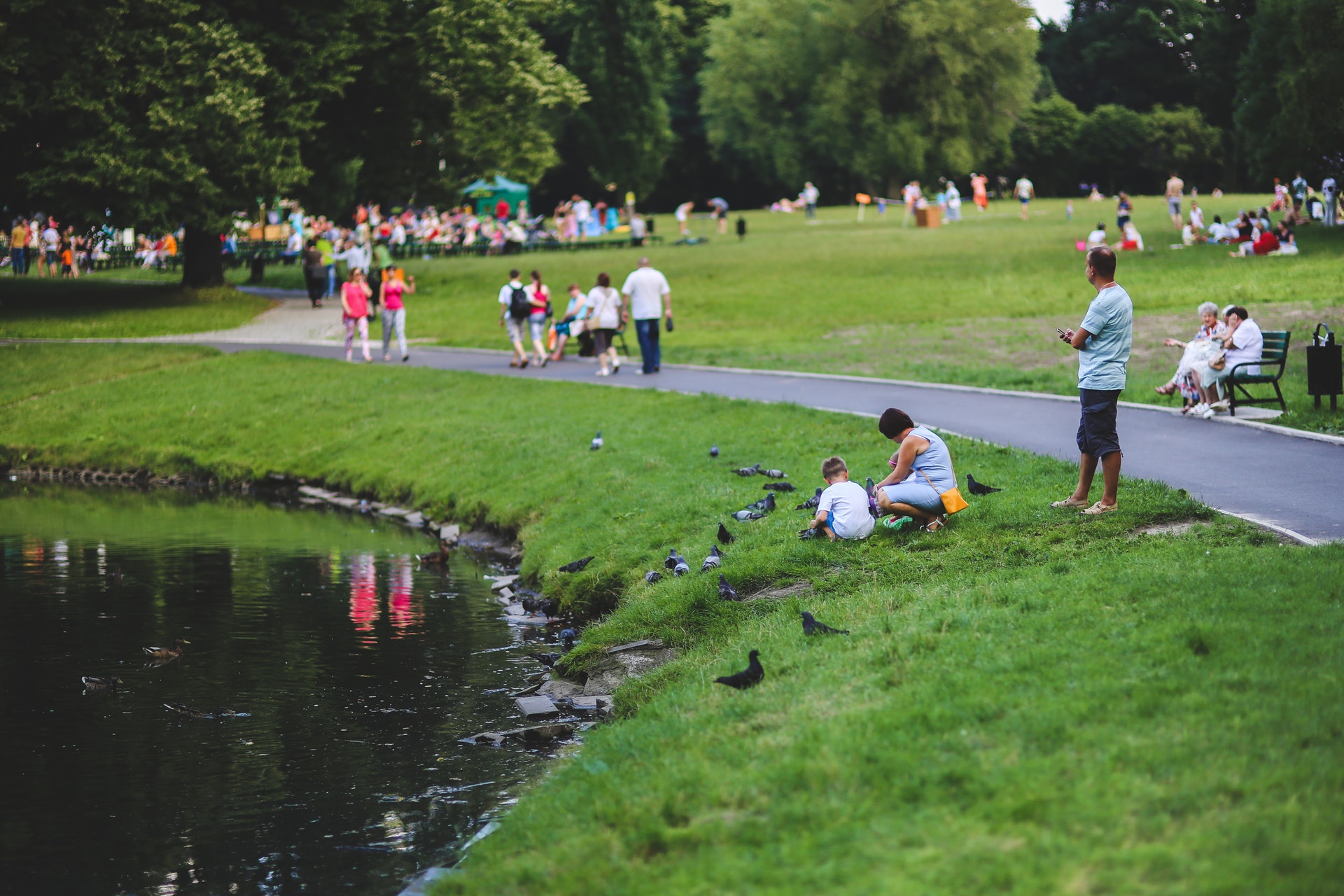 People by the Water