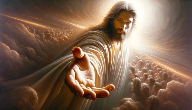 JESUS LENDING A HAND TO YOU