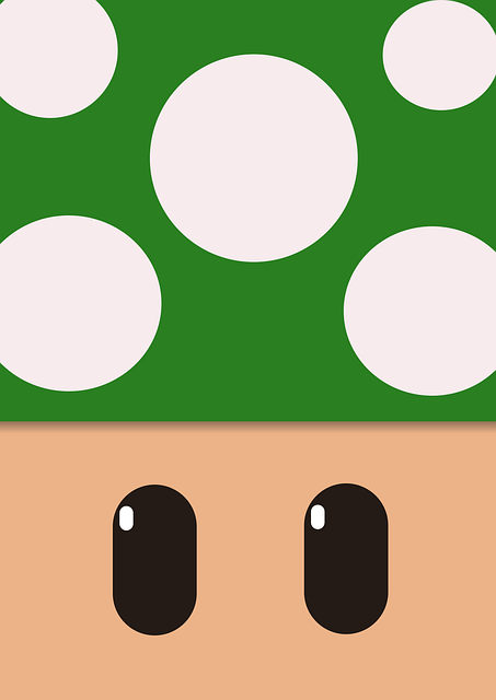 Green mushroom