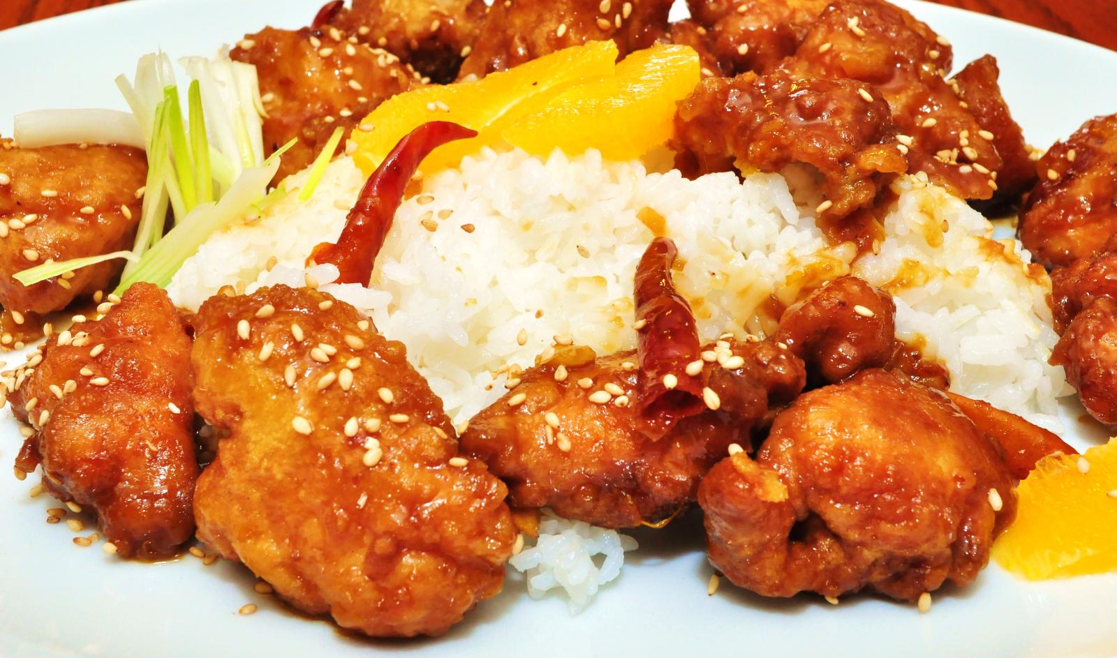 orange chicken