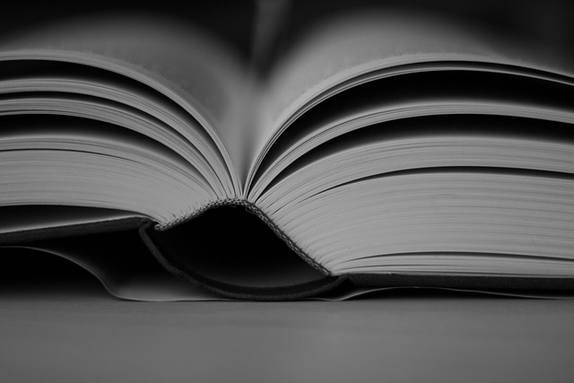 opened book