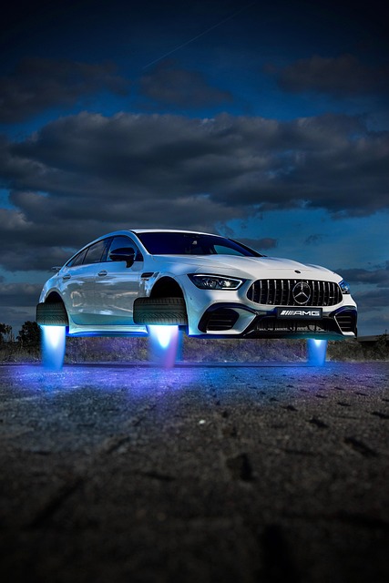 a picture of a futuristic car