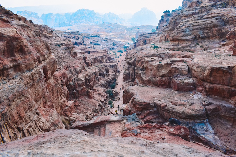 mountain of petra view