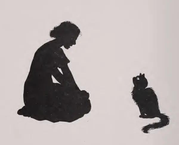 Cat and girl