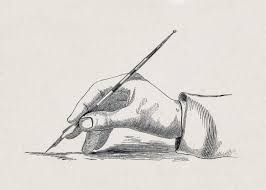 drawing of a hand drawing