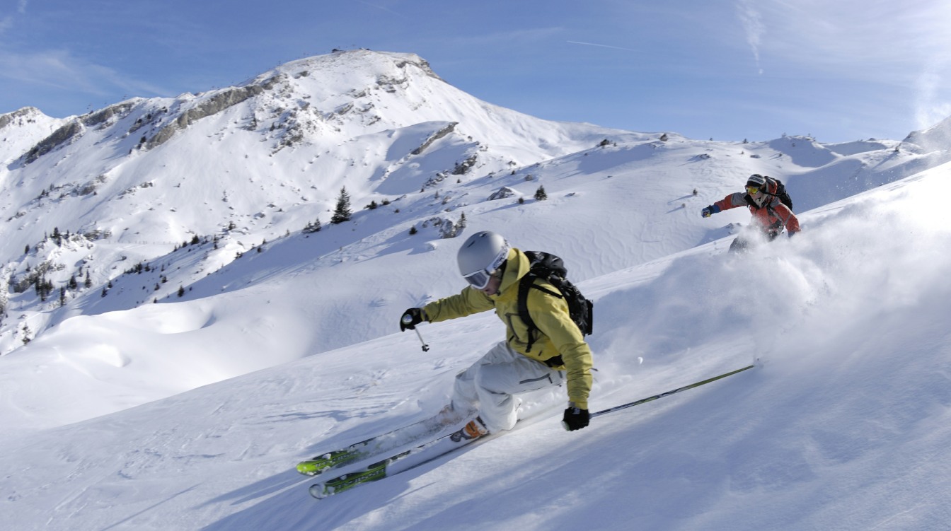 snow skier