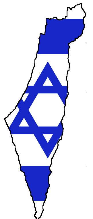 Israelflagmap