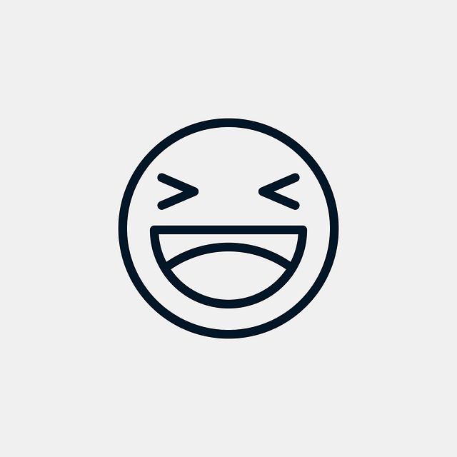 Picture of someone laughing