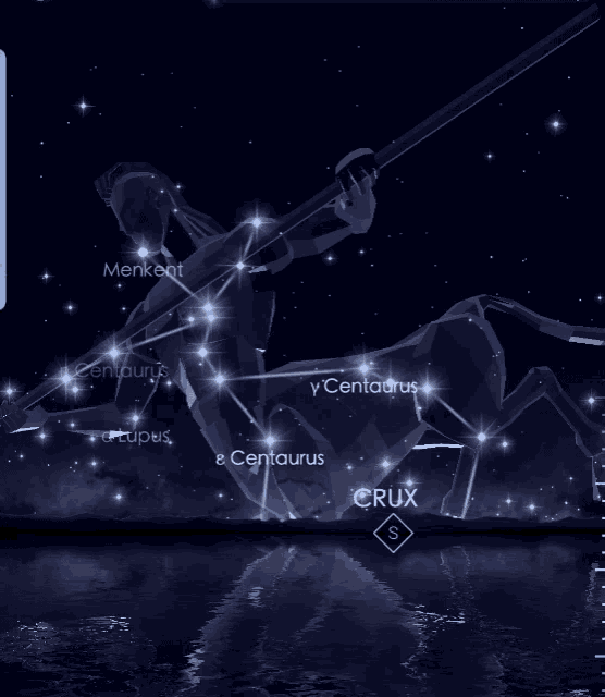 Image of the costellation sagittarius
