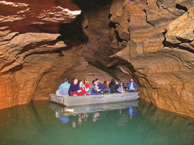 BlueSpring Caverns Boat Tour