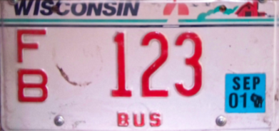 September 2001 Bus