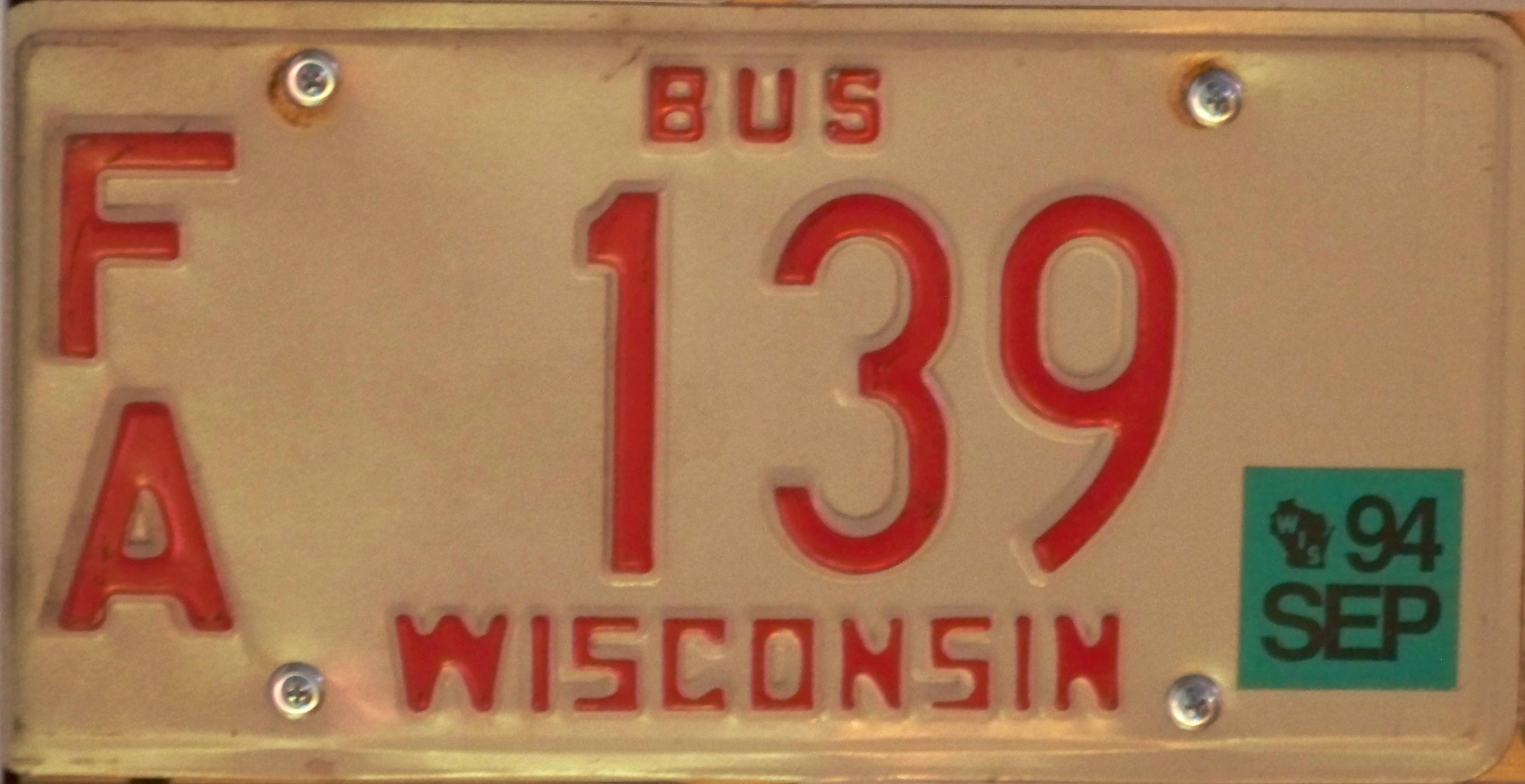 September 1994 Bus