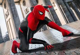 spider man posing