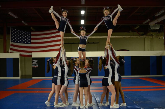 Cheer Pyrimid