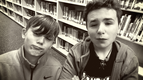 Kolton and Jimmy (us)