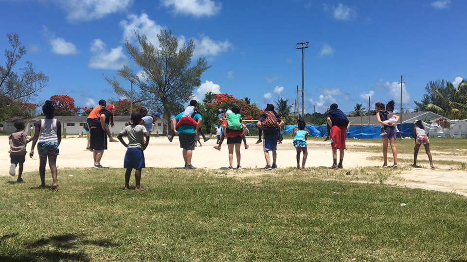 lining up