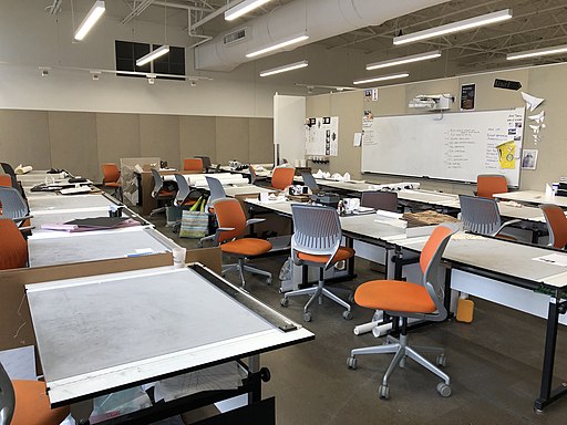 A classroom