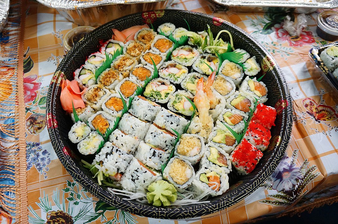 sushi plate