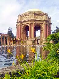 Waterfront view of Palace of Fine Arts dome
