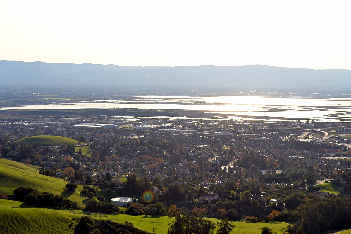 View of Silicon Valley from Mission Peak