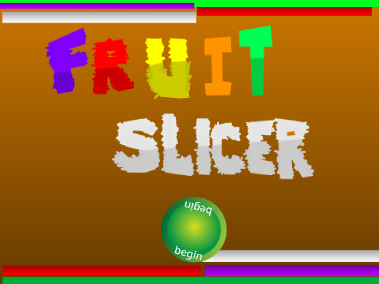 Fruit Slicer scratch game