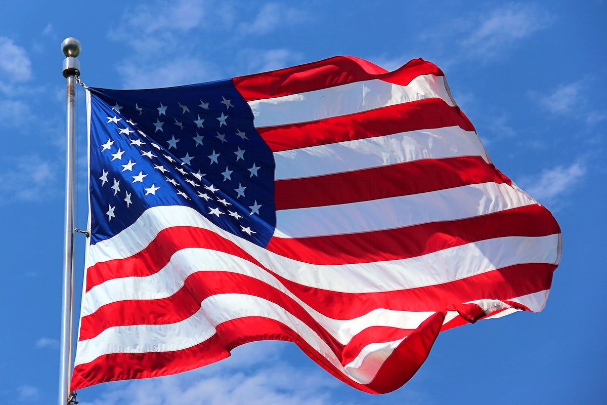 flag of the USA