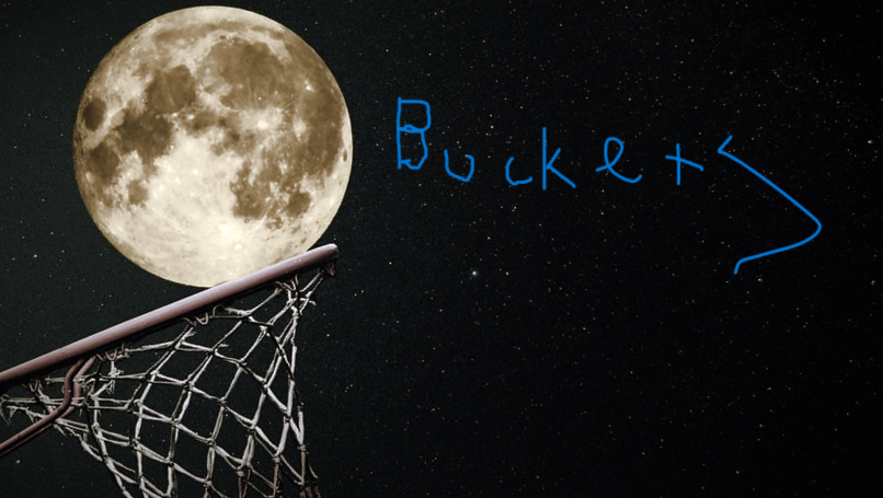  basketball hoop at night