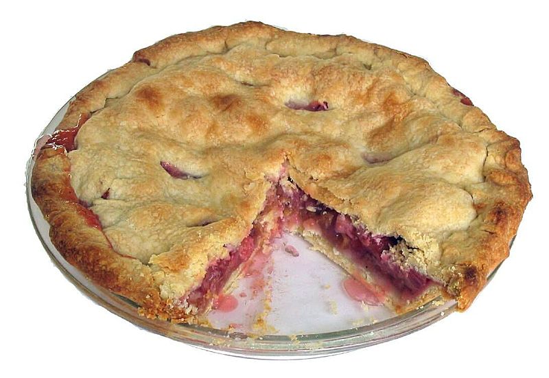  Rhubarb pie