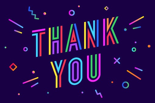 thank you words 
