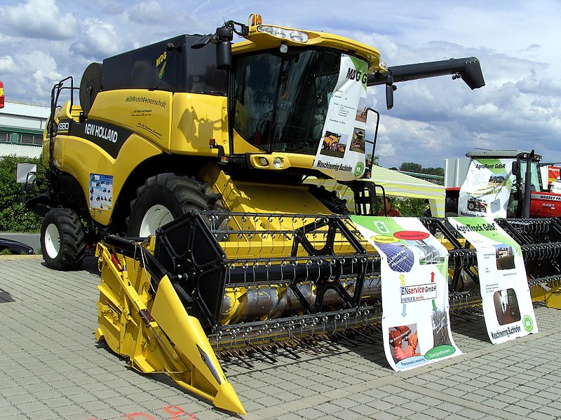combine harvester