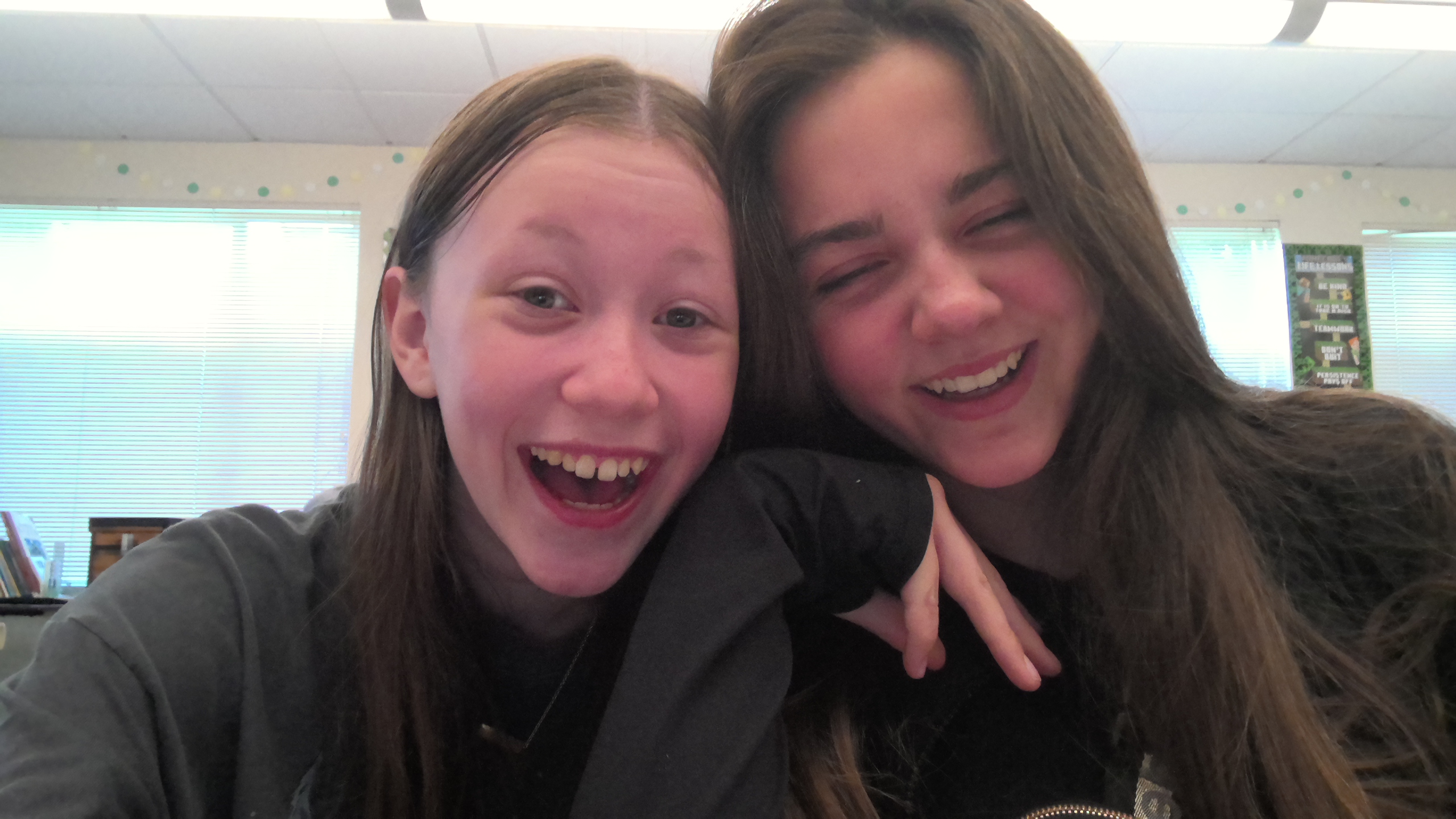 Natalie and Sophia