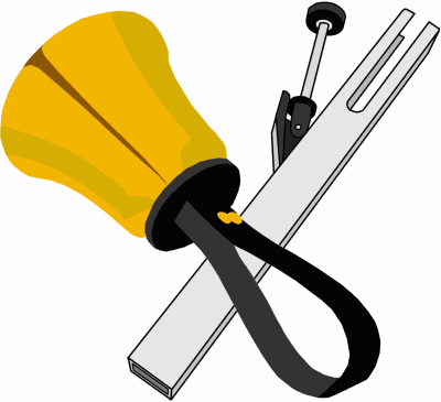 A handbell and chime
