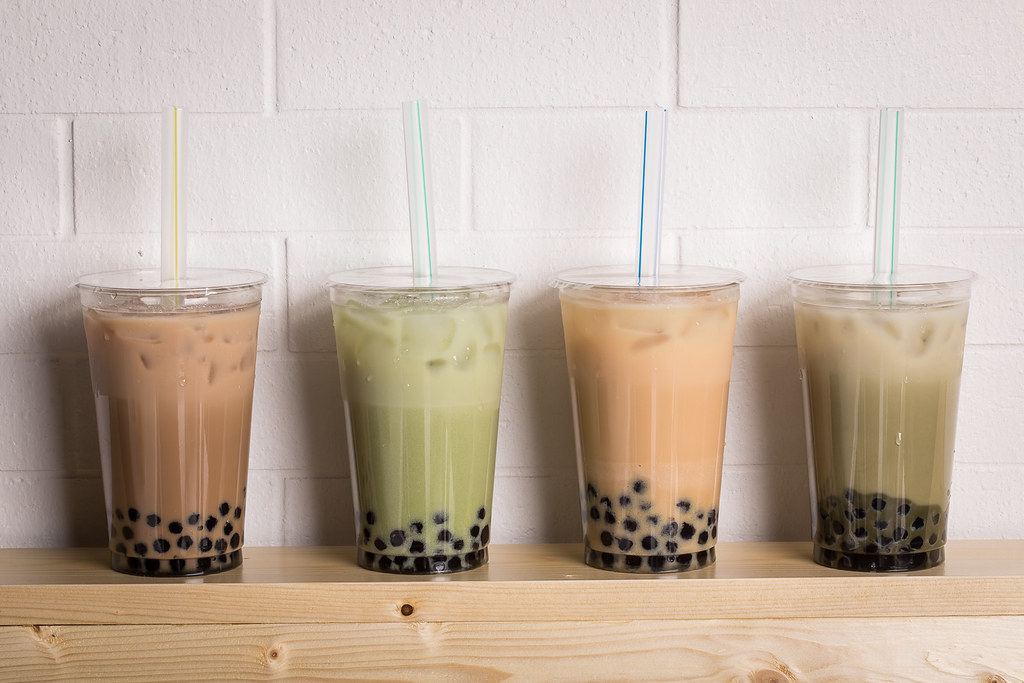 multiple boba tea