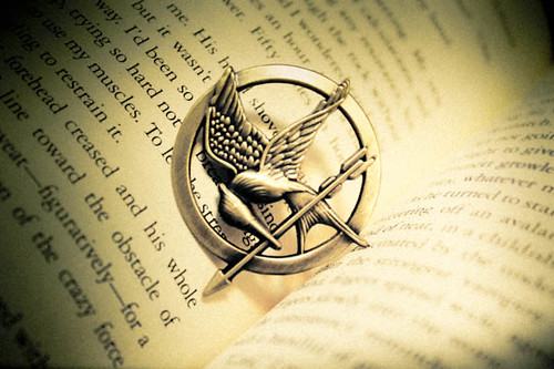 The symbol of the revolution. The Mockingjay.