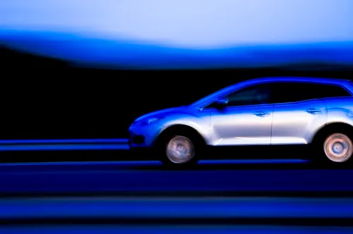 car on the highway