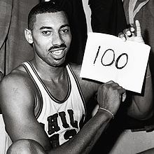 Wilt Chamberlain 100 point picture