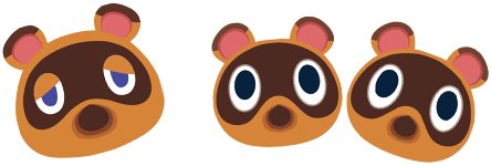 TOM NOOK AND TIMMY AND TOOMY FOR ANIAMAL CROSSING  